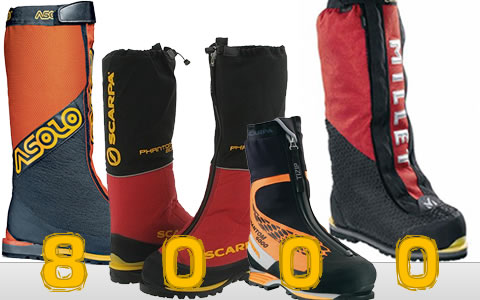 Les chaussures d’expédition et d’alpinisme de 5000m à 8850m