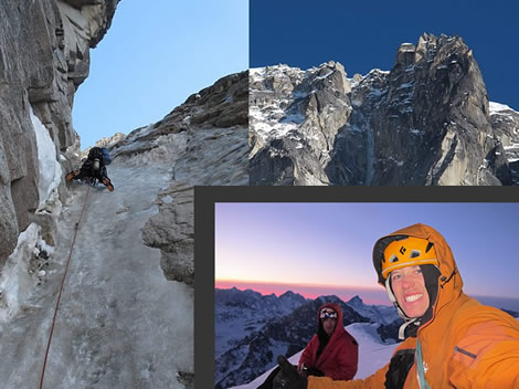Première au Mont Mausolus Alaska Face Ouest Direct (vidéo)