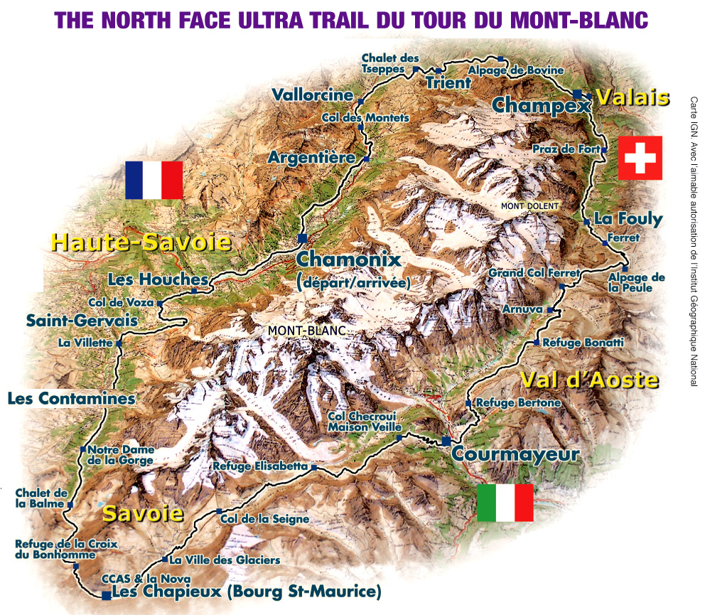 l’édition de l’Ultra Trail du Mont blanc pour 2011