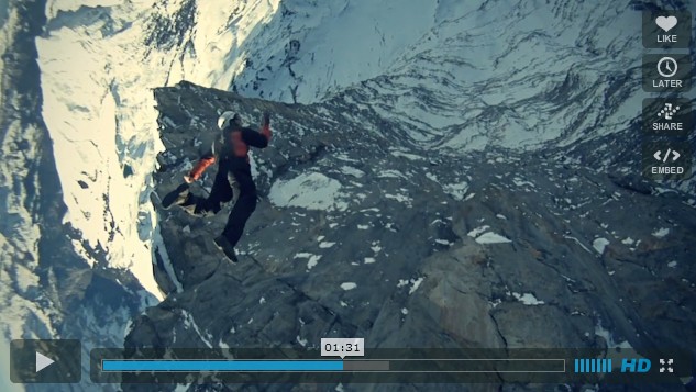 Base Jump au ralenti (video)