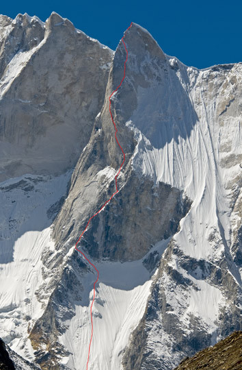 Shark’s Fin directissime au Meru Central 6310m