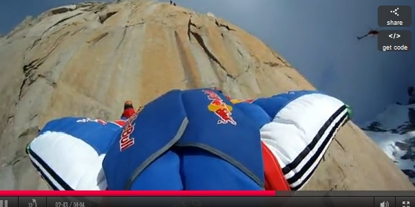 Base Jump au Mont Blanc