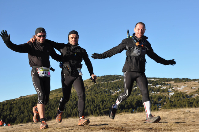 La Romeufontaine :  le Trail en hiver