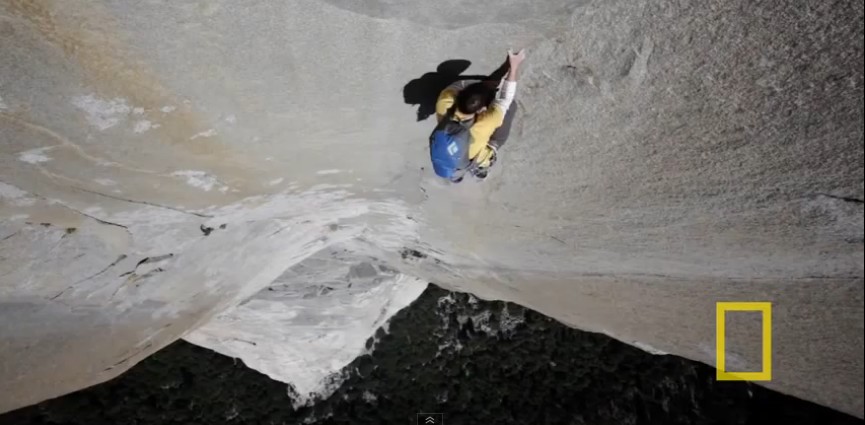 Escalade libre avec Alex Honnold