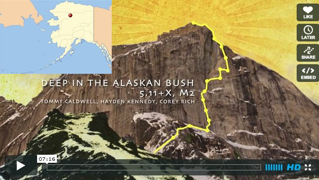 Ascension hivernale du Arrigetch Peak en Alaska