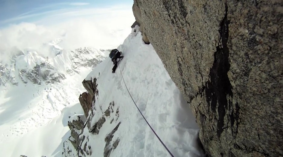Arête Ouest du Mont Hunter en Alaska (vidéo US)