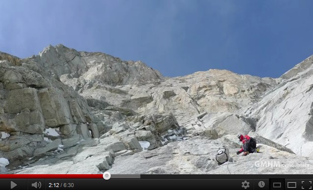 Grandes Jorasses par Sébastien Bohin, Dimitry Munoz et Sébastien Ratel