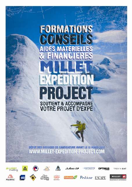 les lauréats du Millet Expédition Project