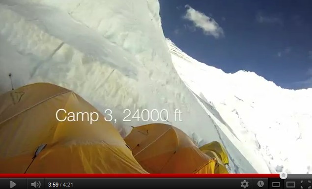 Everest camp 2 à camp 3