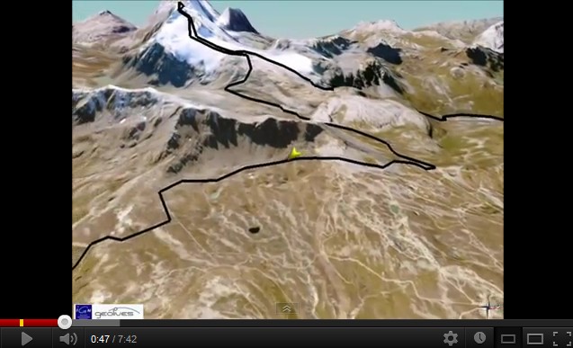 présentation du parcours de l’Ice Trail Tarentaise 2012