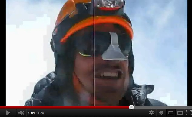 Adam Bielecki K2 summit 31.07.2012, 10.30 AM