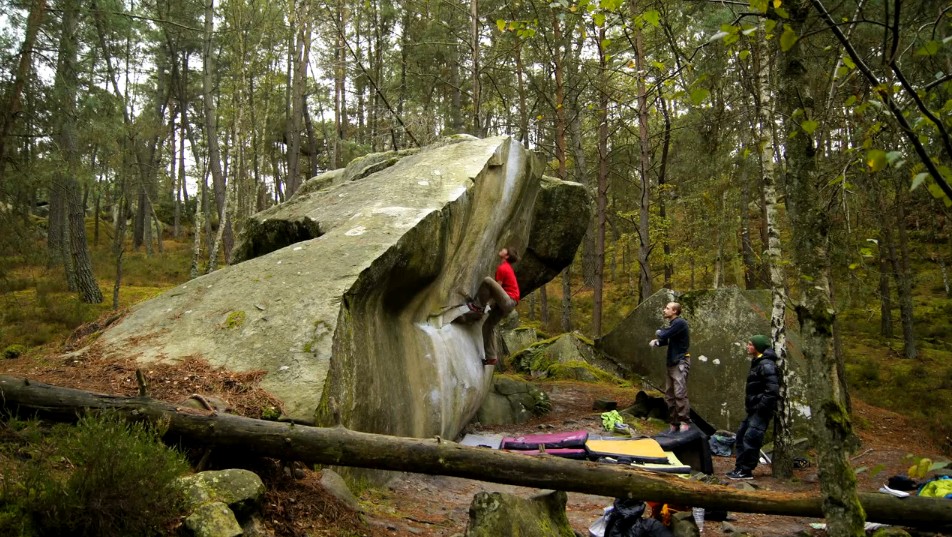 Nils Favre à Fontainebleau