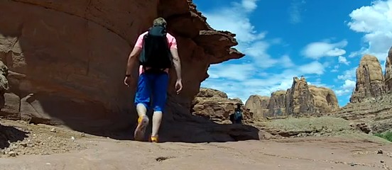 Moab BASE Jump