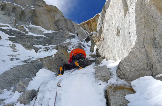 Nouvelle voie technique au Garhwal Himalaya Inde, Shiva (6142m)