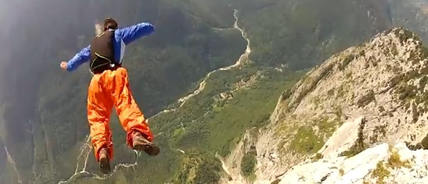 Base Jump Vercors