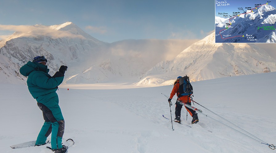 Ascension hivernales 2013 : les premières tentatives