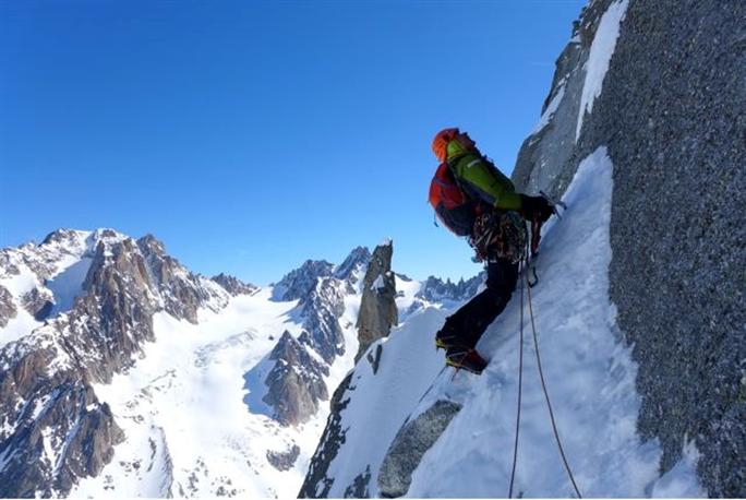 Patrick Gabarrou ouvre trois voies dans le massif du Mont-Blanc