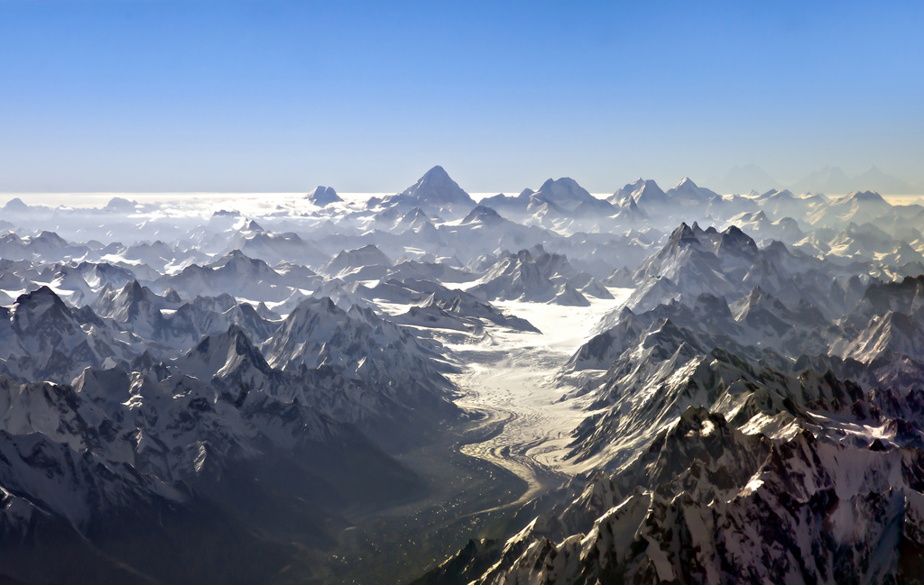 Superbe photographies aériennes du K2 Nanga Parbat etc…