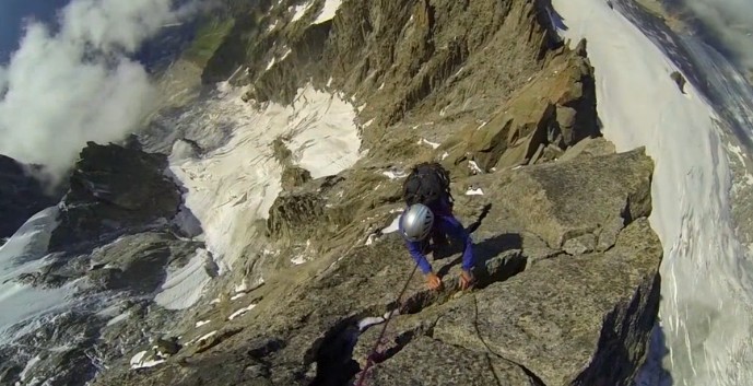 Arête des Grands Montets en vidéo