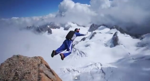 pour une poignée de secondes (glace, escalade et base jump)