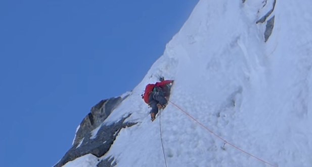 MacIntyre /Colton , Grandes Jorasses 2014 avec  Tanja Schmitt, Heike Schmitt et Matthias Scherer