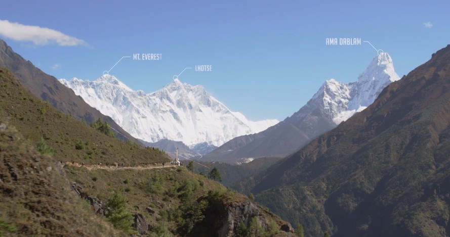 L’Himalaya vu du ciel