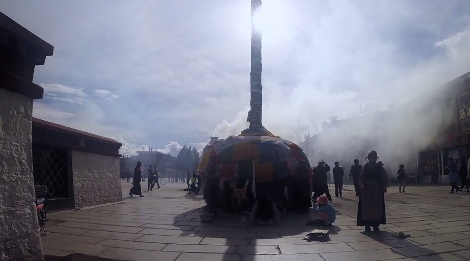 TIME in TIBET vidéo scénique par GoPro