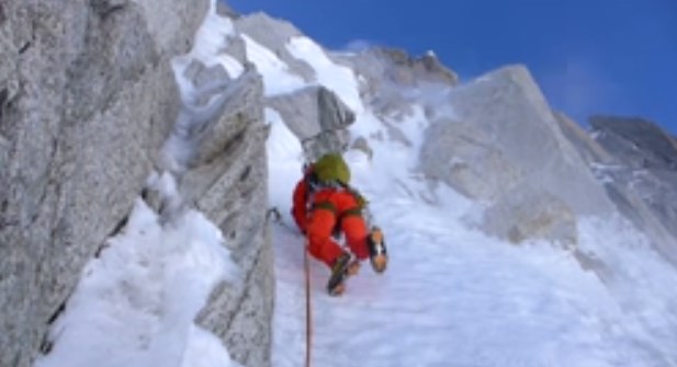 RESPIRE L’ascension de la voie « Aureille-Feutren Gully » à l’aiguille du Chardonnet avec Tanja, Heike Schmitt et Matthias Scherer