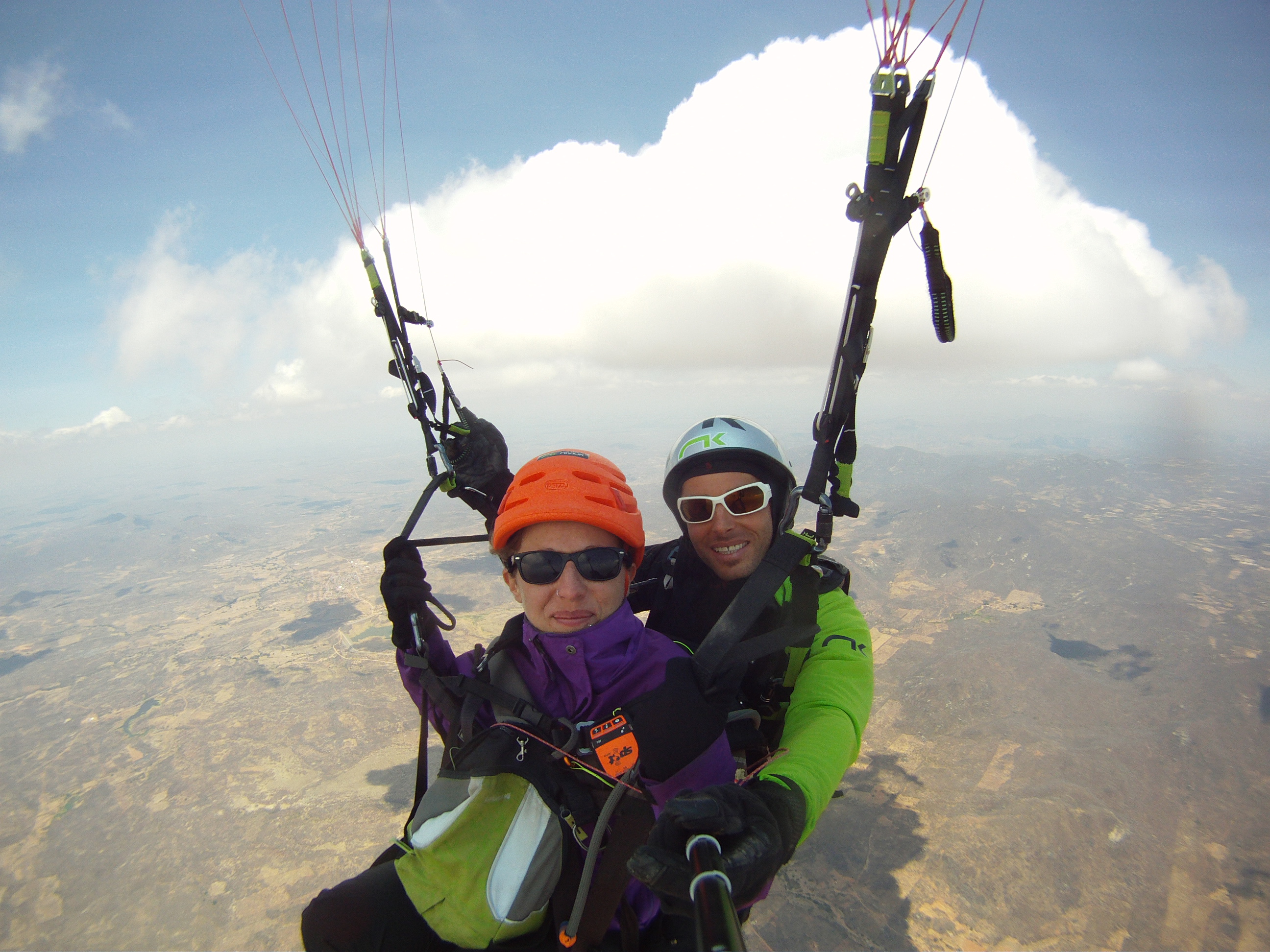 Record du monde en distance libre en biplace : 356,91 km !
