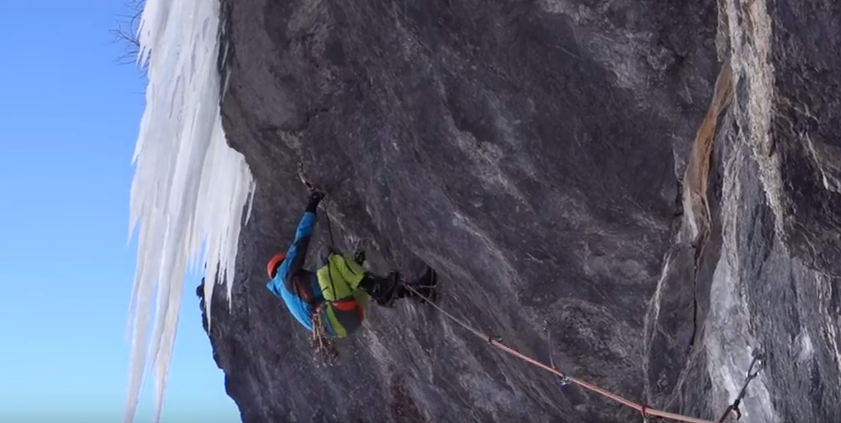 belle ouverture en mixte climbing dans la vallée de Freissinieres