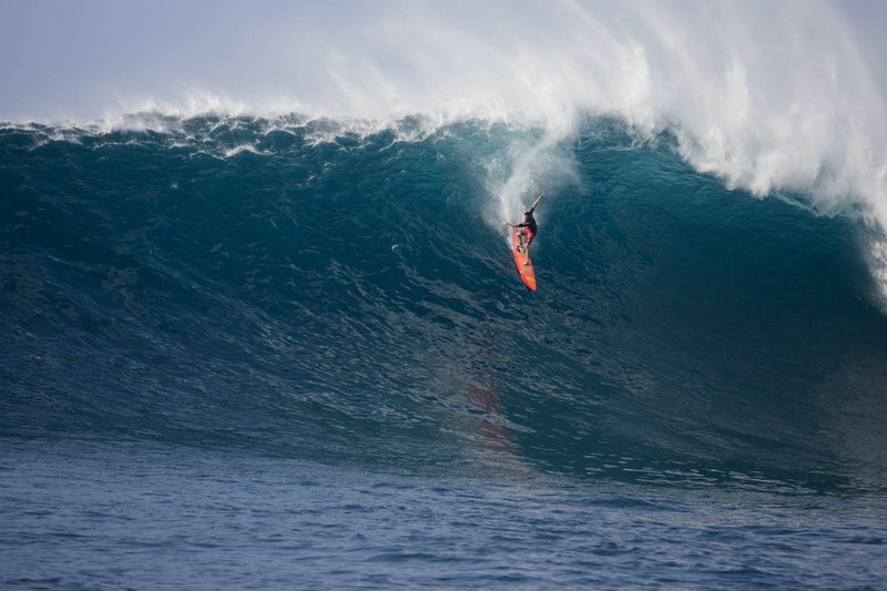 Wipe Out sur les très grosses vagues